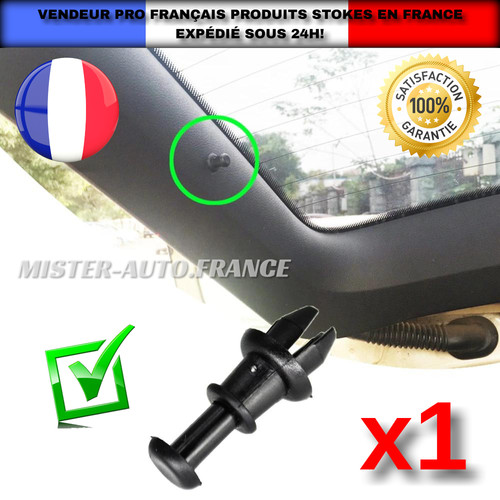 Clips fixation plage - x1,