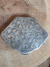 poudrier ancien en argent