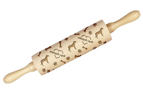 Dogue argentin rouleau avec