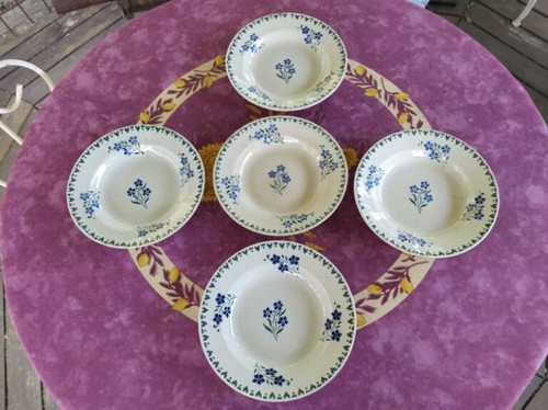 Assiettes creuses porcelaine - 5,