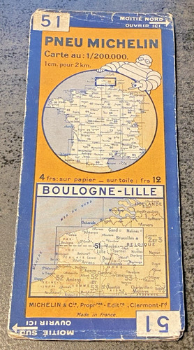 Carte michelin - carte, 51