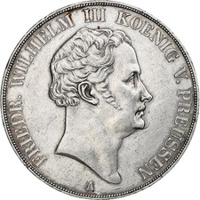 Allemagne, Kingdom of Prussia, Friedrich Wilhelm III, 2 Thaler, 1840, Berlin