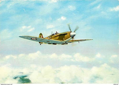 Carte postale aviation - carte,