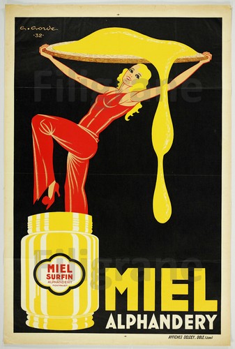Miel alphandery ragr poster - miel,