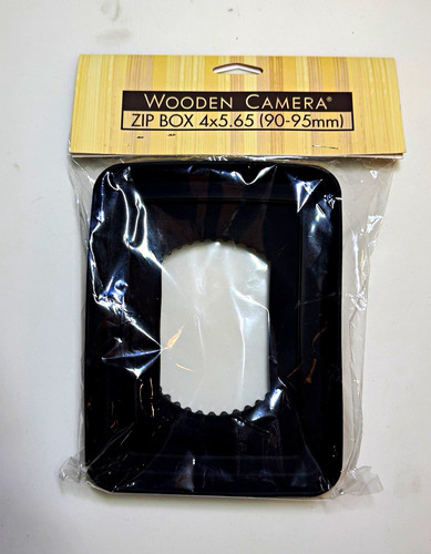 Wooden camera zip - box, 4x5.65