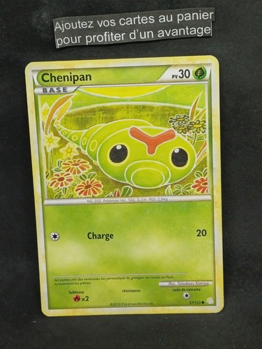 Carte pokémon chenipan - chenipan, 57/123