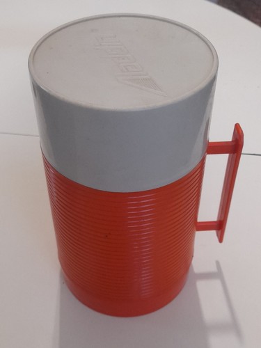 Thermos vintage orange - thermos, 1970