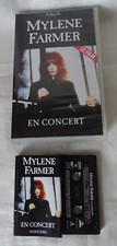 MYLENE FARMER  " En Concert " cassette audio + VHS + Photos