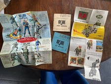 Lot X4 GI-JOE CATALOGUE ARMY &