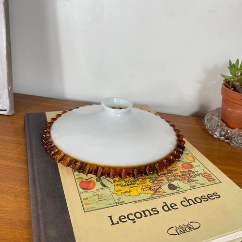 Abat jour opaline blanche - en,