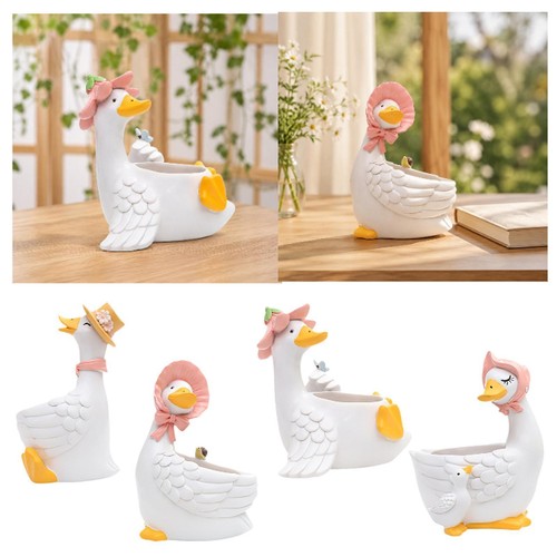 Pot fleurs forme d oie - de,