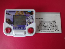After Burner jeu TIGER Electronics vintage 1988 avec notice
