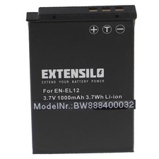 Batterie pour Nikon Coolpix P330 B600 P340 AW120s P300 AW130 P310 1000mAh 3,7V