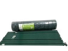 Coucher de clôture vert Alberts filet de clôture + poteau