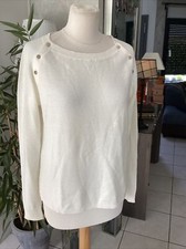 Pull ZAPA taille 38/40 ecru
