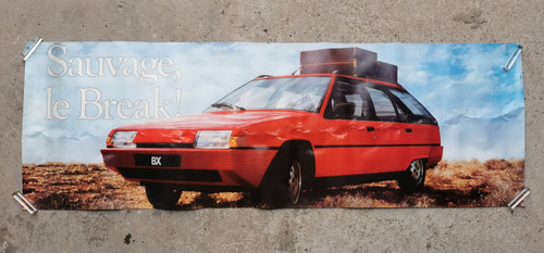 Rare affiche publicitaire - -,