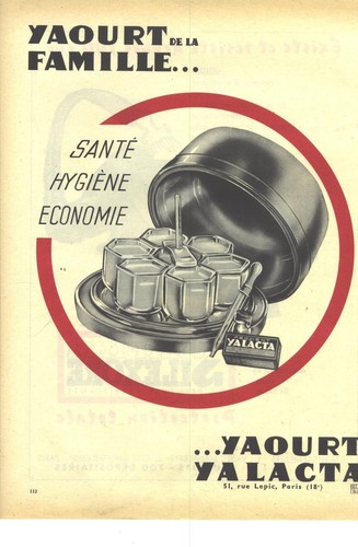 Publicite advertising 1957 - advertising,