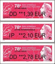 Pack LISA "78ème Salon philatélique d'Automne Paris 2025" Non ouvert 5000 Ex.