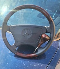 Volante Mercedes Cuir Et Bois