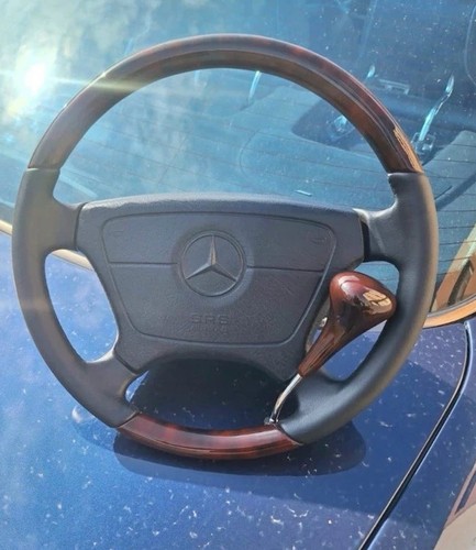 Volante mercedes cuir bois - et,