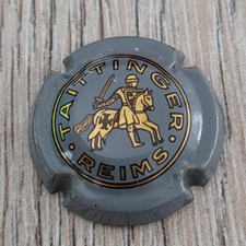 Capsule de Champagne Taittinger N°69 - Gris et Or