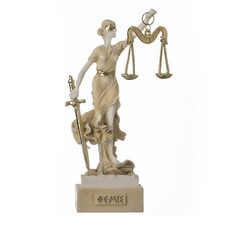 GREEK GODDESS THEMIS 5.5" STATUE AVEUGLE JUSTICE AVOCAT CADEAU DORÉ