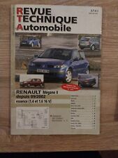 revue technique RENAULT MEGANE 2 1.6 1.4 16V COUPE Cabriolet PROACTIVE SPORT WAY
