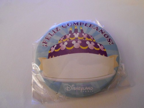 Badge button disney feliz - badge,
