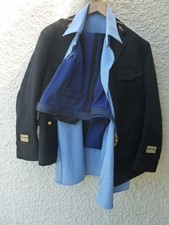 UNIFORME militaire XL-XXL Veste chemise 2 pantalons 1 ceinture GENDARME