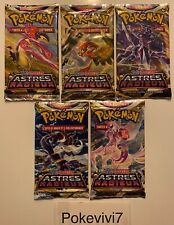 x5 Booster Cartes Pokémon ASTRES RADIEUX EB10 ARTSET Scellés FR NEUF