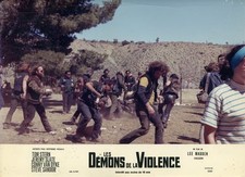 TOM STERN  JEREMY SLATE HELL'S ANGELS '69 1969 VINTAGE LOBBY CARD #1  BIKERS