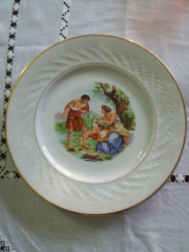Ancienne assiette décorative