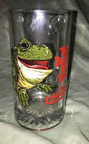 1996 budweiser frog beer mug - 1996,