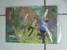 HERGE / TINTIN ET   LES PICAROS  /   PUZZLE  PUBLICITAIRE ANDROS /  20 X 28  