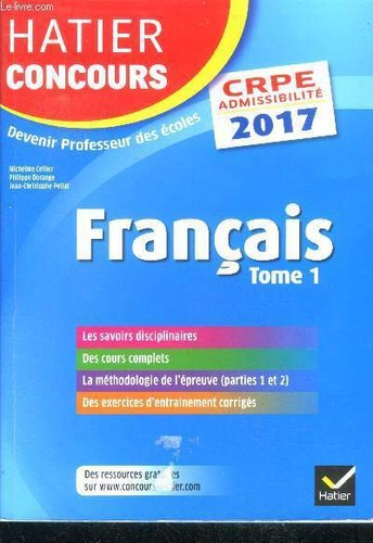 Francais tome hatier - francais, 1