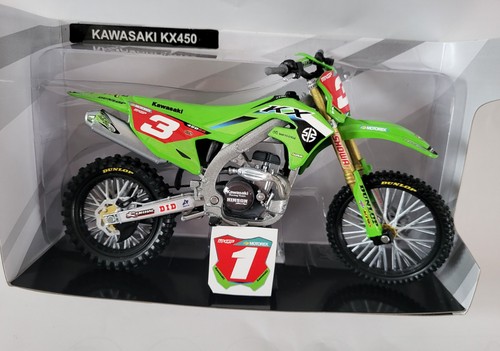Maquette motocross kawasaki - motocross,