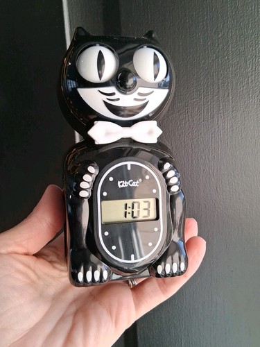 Kit cat clock - cat, solar