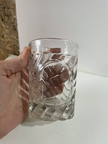 Ancien moutardier pot - , à