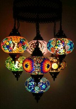 Lustre plafonnier suspendu en