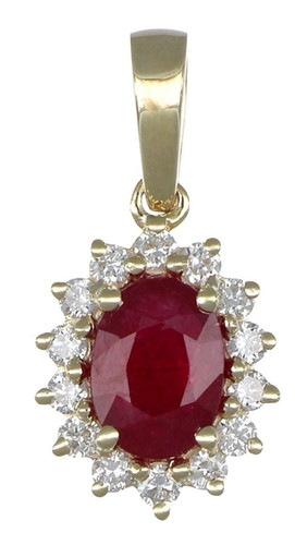 Pendentif argenté jaune - or,