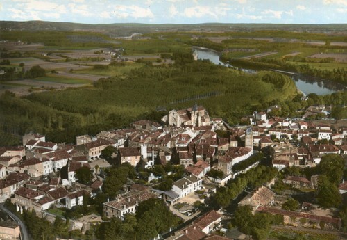 Carte auvillars vue aérienne - carte,