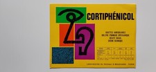 Buvard Pharmacie CORTIPHENICOL GOUTTES COLLYRE CRÈME SOLUTÉ NASAL LABO BOUCHARA 