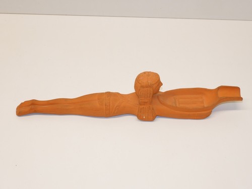Ancien cendrier terre cuite - cendrier,