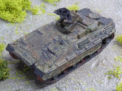 Roco minitanks painted german - minitanks,
