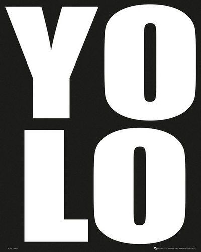 Yolo affiche poster - affiche,