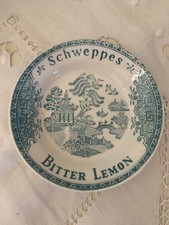 Coupelle ramasse monnaie schweppes Bitter lemon Gien pub bistrot vintage