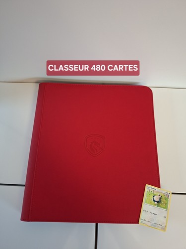 Classeur binder rouge 480