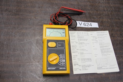 Megger bm200 insulation tester - megger,
