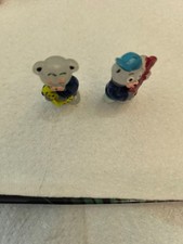 2 Figurines ours musicien