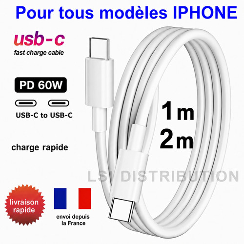 Cable chargeur usb - cable, usb-c